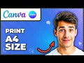 How To Print A4 Size In Canva Easiest Way 2026 Guide