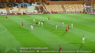 بطولة إتصالات المغرب د 28 نهضة بركان 1 1 الوداد الرياضي هدف محمد فرحان في الدقيقة 09 