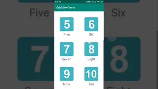 How to Implement GridView in Android Studio GridView Android Coding