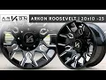 ARKON Roosevelt 20x10 - 25 Gloss Black Milled