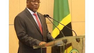 Rais Magufuli akijibu swali la Paschal Mayalla aelezea kuingilia mihimili mingine ya Serikali