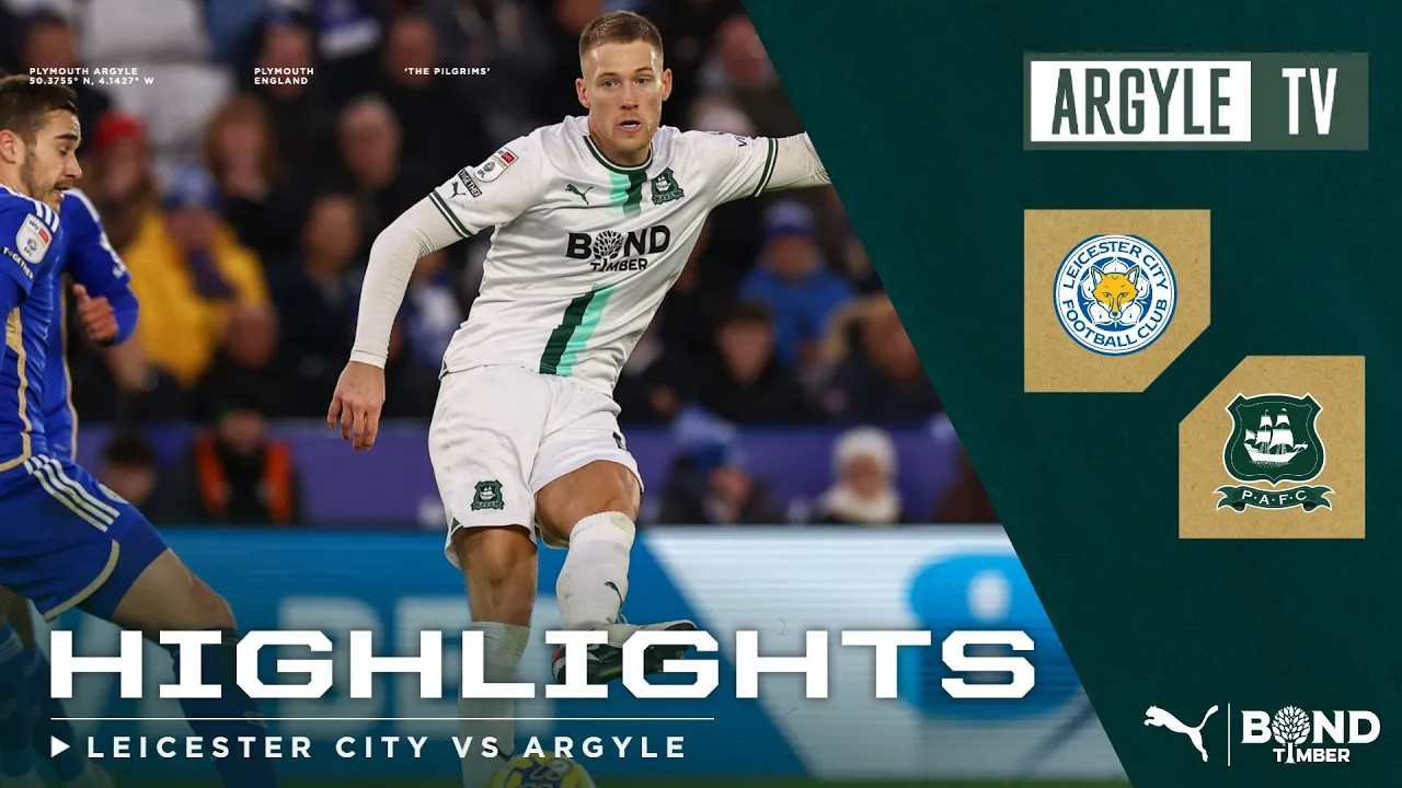 Leicester City v Plymouth Argyle highlights