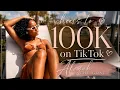 100k Followers on TikTok THANGGGYYAAA