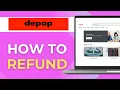 How to refund on Depop