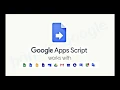 Send email using Google Apps script