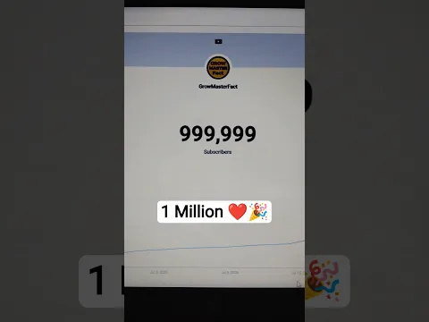 1 Million subscriber completed ❤️🎉 #viral #youtube #1million