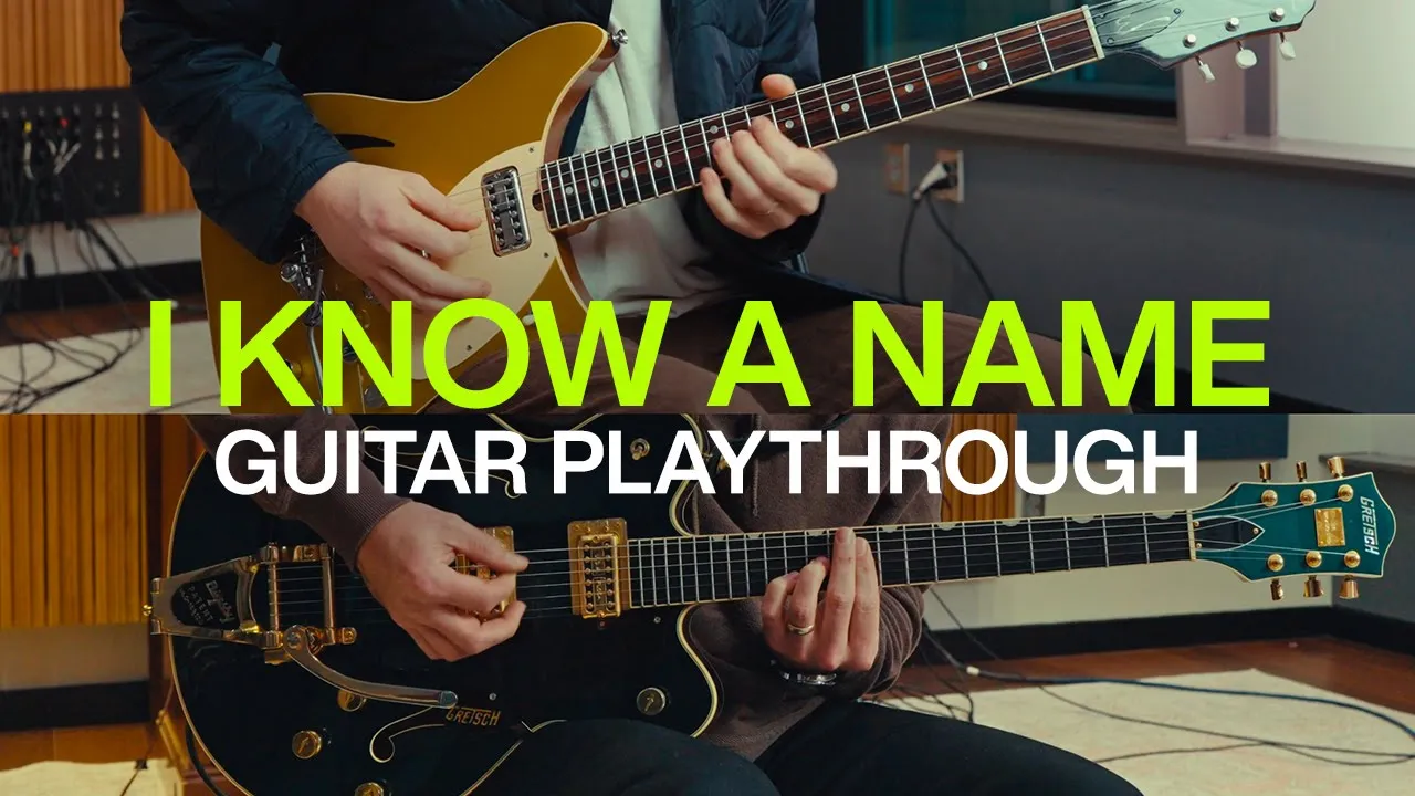I Know A Name | Electric Guitar Playthrough | @elevationworship @brandonlakeofficial