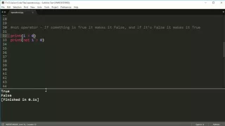 Python Programming Series Operators 4 Boolean or Logical Operators