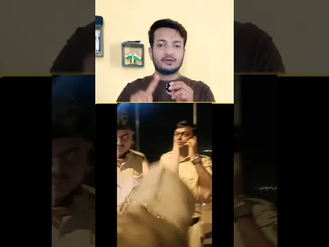 Nashe me ek police wale ki public par barbarta
