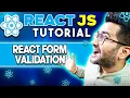 React Form Validation using Formik and Yup Library - Simple way