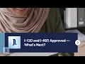 I-130 and I-485 Approved What s Next