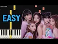 Lagu LE SSERAFIM - EASY | EASY Piano Tutorial by Pianella Piano