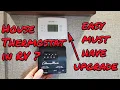 How To Install the Honeywell RTH2300B Digital Thermostat In Your RV