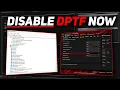 Stop Windows Dynamic Power Throttling DPTF - Secret Latency Fix