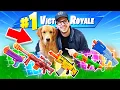 Download Lagu Using my PUPPY to PICK MY LOOT in Fortnite!