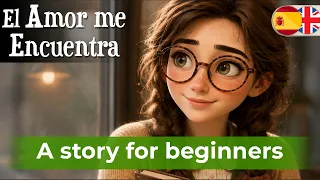 START TO LEARN SPANISH with Short Story for beginners - El amor me encuentra A1-A2