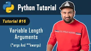 Python Tutorial - 16 Python Tutorial For Beginners In Hindi variable length arguments in python