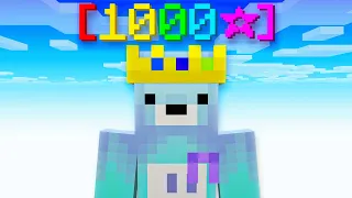 i hit 1 000 stars on minecraft bedwars 