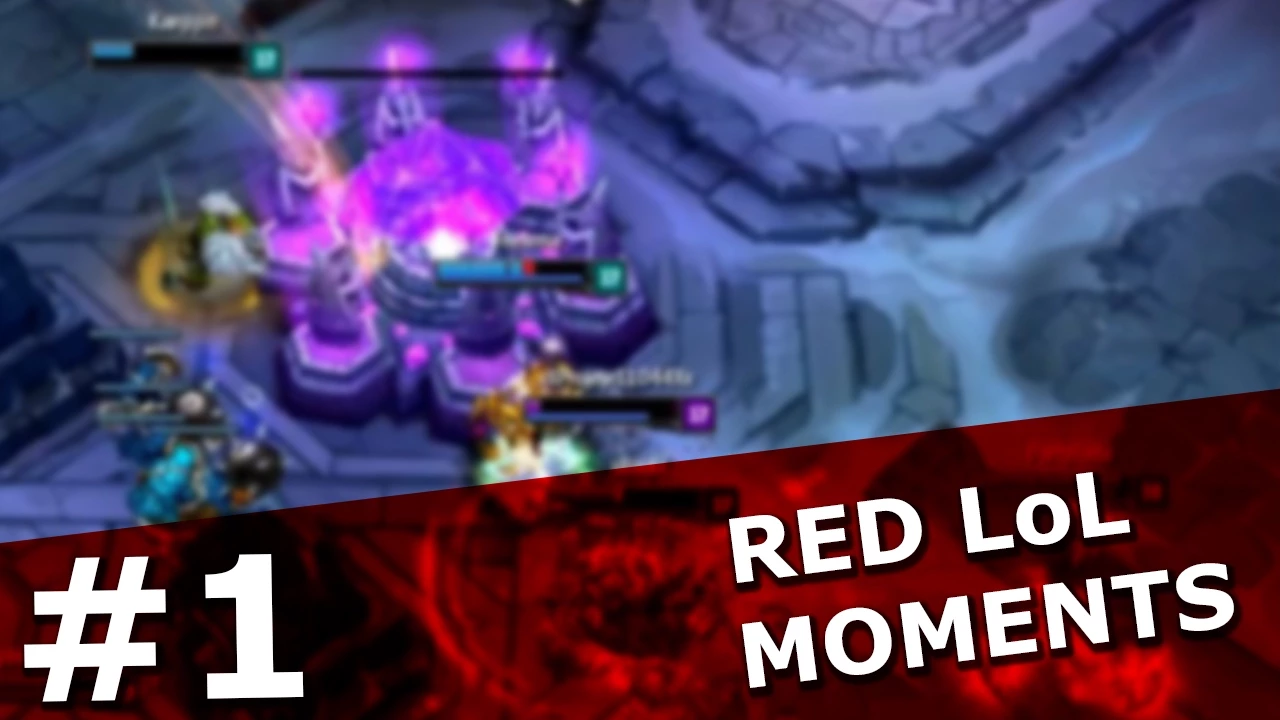#1 RED LoL Moments - no penta for you
