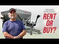BBI Liberty Spinner Spreader Grower s Review Dave Huey - South Lambton ON