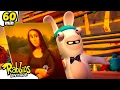 Download Lagu The Rabbids took Mona Lisa! | RABBIDS INVASION | 1H New compilation | Cartoon for Kids