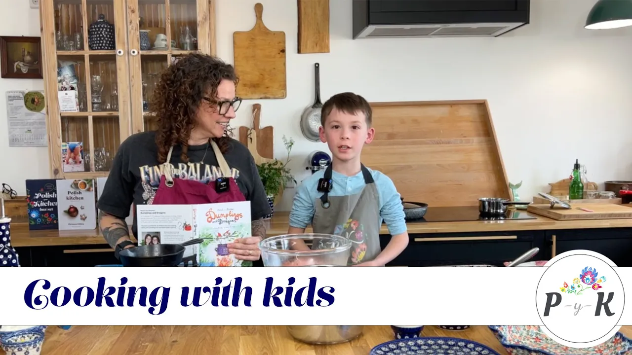 Cooking with kids   Polish cutlets with cucumber salad