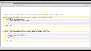 Common ArrayList Algorithms Count Matches