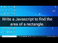 Javascript Practical Practice - Class 8 Computer Science