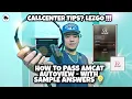 HOW TO PASS AMCAT AUTOVIEW SAMPLE ANSWERS English
