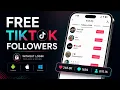 How to Grow on TikTok 2026 How to Increase TikTok Followers - Free TikTok Followers