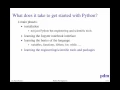 Python for Engineers Part 1 Overview