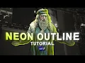 Trending Neon Outline Effect After Effects Tutorial