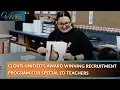 Clovis Unified s Award Winning Recruitment Program for Special Ed Teachers