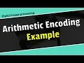 Arithmetic coding encoding example in image processing Bangla image processing bangla tutorial