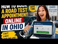 How to book a road test appointment online in Ohio