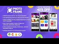 Photo Frames Picture Editor Full Android Studio Project AdMob Material FCM Push Codecanyon