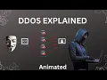 DDOS Explained w Animation Under 5 minutes