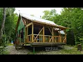 Working through extreme heat to hit a major milestone on the cabin project