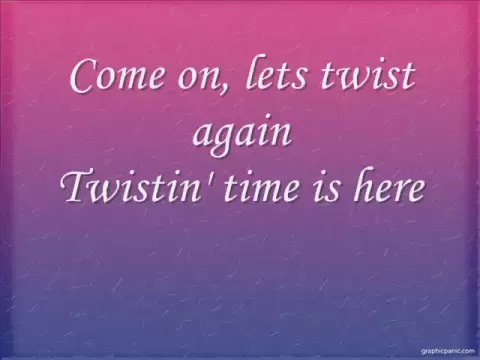 Download MP3 Chubby Checkers- Let's Twist Again/ With Lyrics