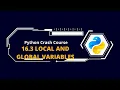 16 3 Local and Global Variable Python Programming Crash Course in Nepali NextStep InfoTech