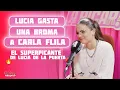 Download Lagu LUCÍA DE LA PUERTA gasta una BROMA a CARLA FLILA | Te Va A Picar EXTRA #6