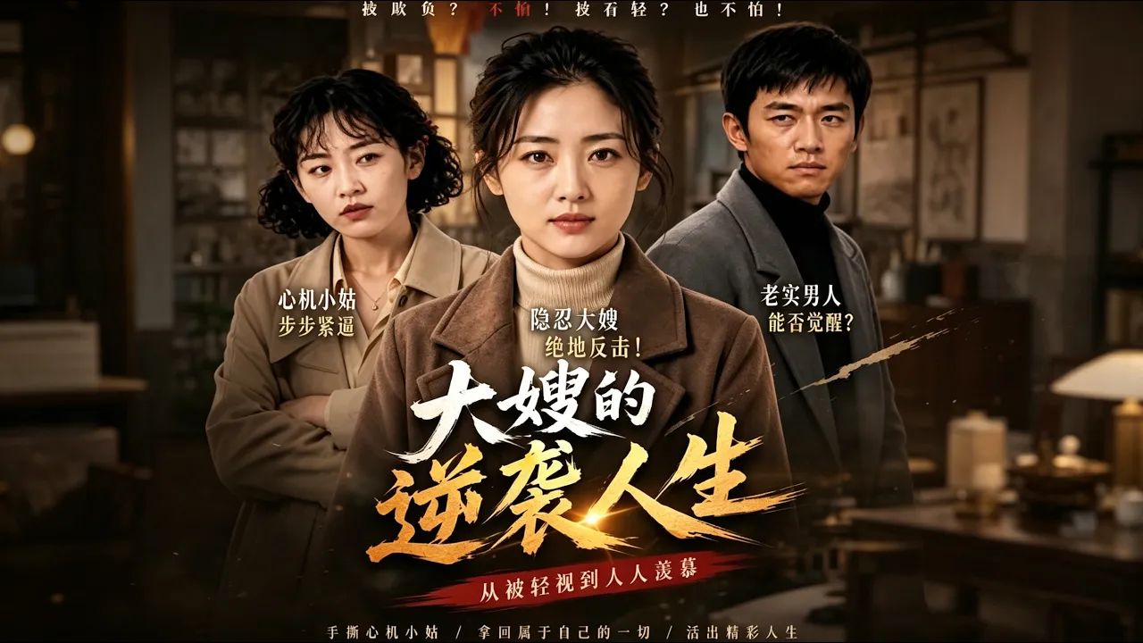 《大嫂的逆袭人生》【最新完結劇集】#月光短劇 #短劇 #每日更新 #完結 #微短劇 #復仇爽劇 #契約婚姻 #爆紅短劇 #下飯 #必看短劇 #月光看剧 poster