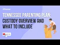 Tennessee Parenting Plan Custody Overview and What to Include