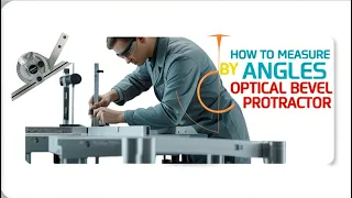 How to Measure Angles by Optical Bevel Protractor Metrology Lab Tutorial