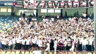 مش هتمشي في يوم لوحدك   جماهير الزمالك تحفز اللاعبين قبل مواجهة فاركو دندنها