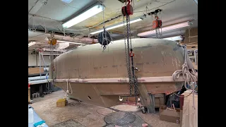 29 July 2023 More strenghtening the aft inside