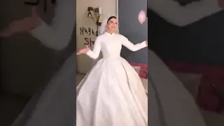 رقص عروسه جميله علي اغنيه لخبطيتا     دندنها