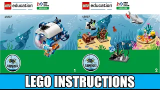 LEGO Instructions - Education - 45827 - FIRST LEGO League Explore: Submerged (All Books)