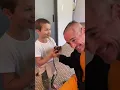 Robert Downey Jr shaves head with the help of his kids