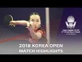 Download Lagu Ito Mima vs Gu Yuting | 2018 Korea Open Highlights (R32)